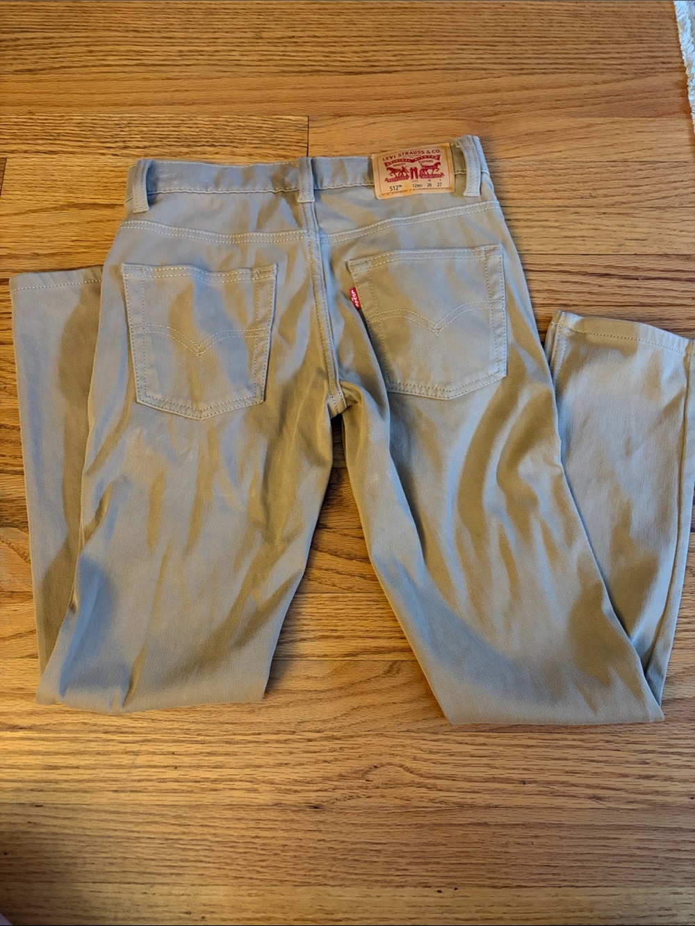 Levi's Beige Straight-Leg Khakis - Light Beige